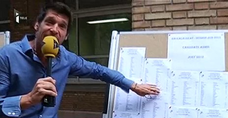 Comment les télés bondissent sur les nouveaux bacheliers, en 42 secondes