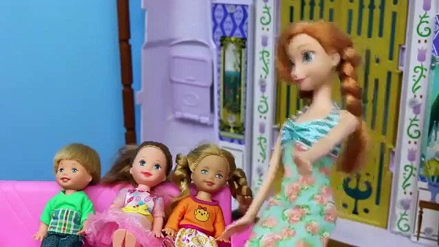 Queen Elsa Frozen Fever Princess Anna Playdoh Birthday Cake Snowman Olaf Parody Play-doh Fun