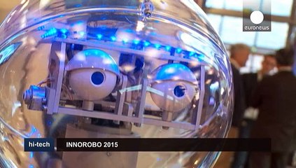 Smart robots galore at the 'Innorobo' show