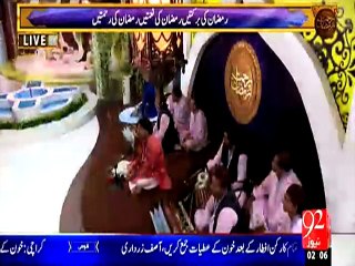 Rehmat e Ramazan - 03 Ramazan – Sehr – Tilawat – 21-JUN-15 – 92 News HD