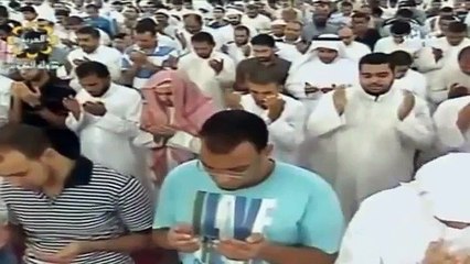 الدعاء الذى ابكى العالم - اللهم اغننا عن من اغنيته عنا -سلمان العتيبي Doaa making the world cry