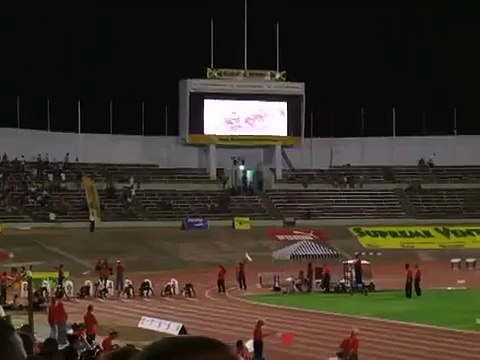 Usain Bolt Beats Asafa Powell in 2008 Jamaica Nationals