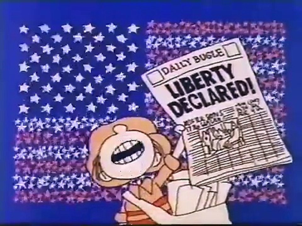 4th of July Cartoon Lesson - Home School House Rock - Fireworks