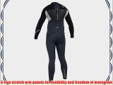 Gul Men's Response 3/2 mm Flat Lock Summer Convertible Wetsuit - Graphite/Silver Medium/Large