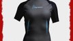 Aqua Sphere Womens/Ladies 2013 Aqua Skin Short Sleeve Top (M) (Black/Aqua)
