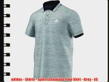 adidas - Shirts - Sport Essentials Polo Shirt - Grey - XS