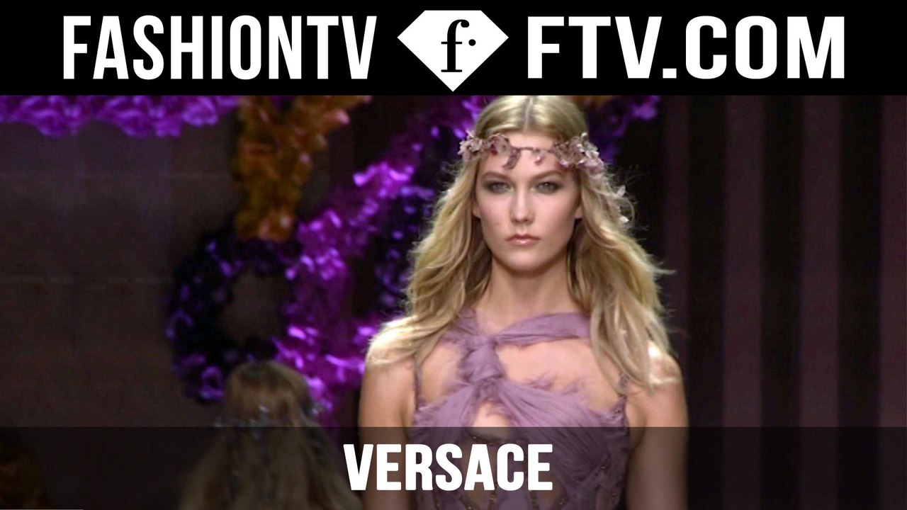 Versace Show ft. Kendall Jenner & Karlie Kloss | Paris Haute Couture Fall/Winter 2015/16 | FashionTV