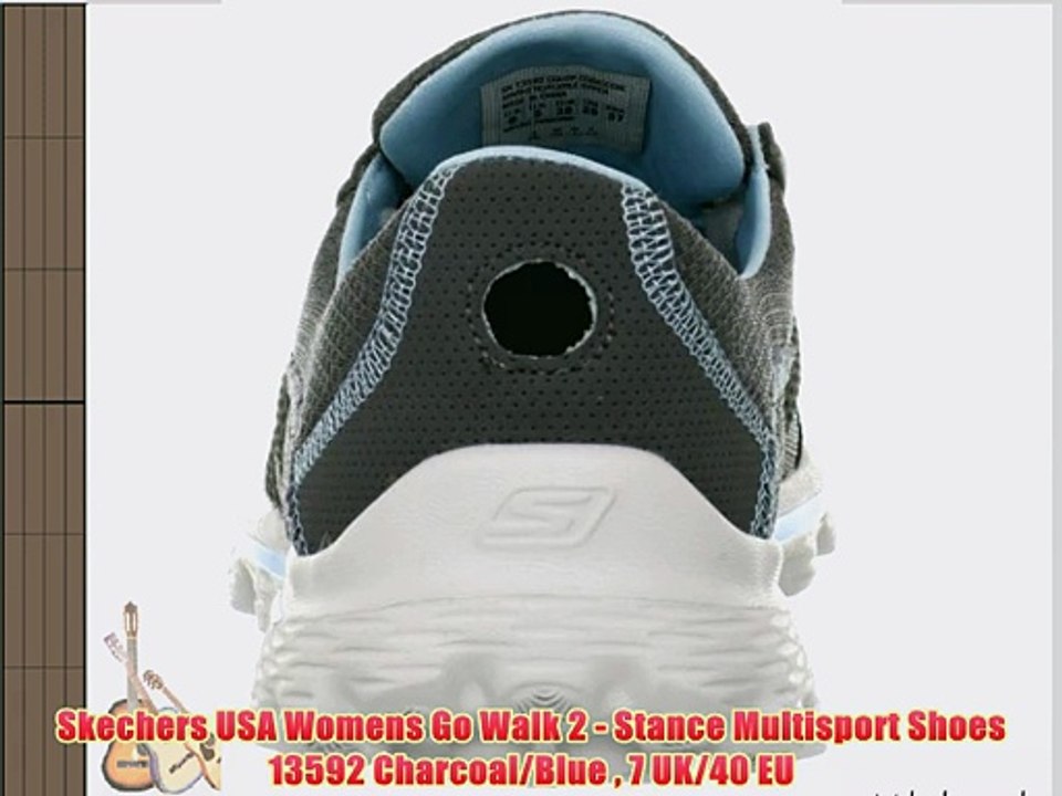 skechers go walk 2 stance womens training shoes