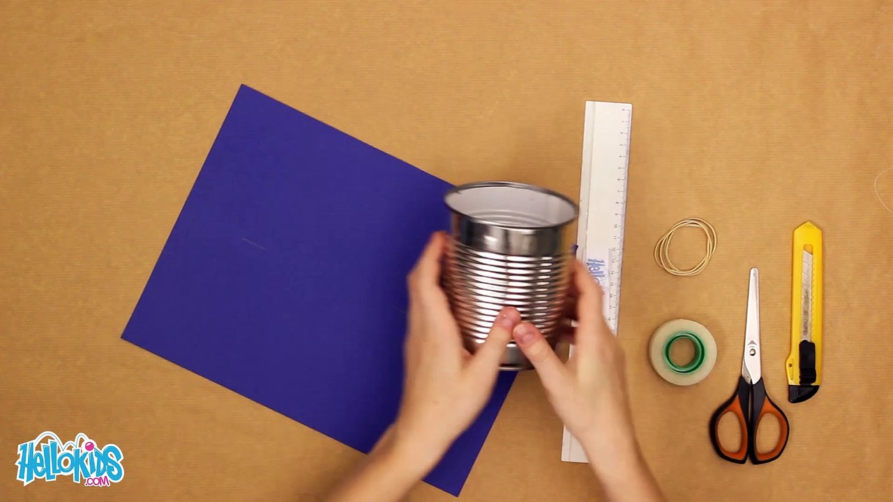 Eine Gitarre in der Konservendose