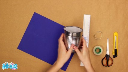 Eine Gitarre in der Konservendose