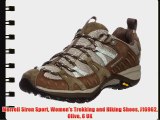 Merrell Siren Sport Women's Trekking and Hiking Shoes J16962 Olive 6 UK