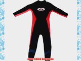 Childs (Size S Approx age 5/6yrs) Red --TWF -- 3mm Neoprene Wetsuit Full length. TOP QUALITY