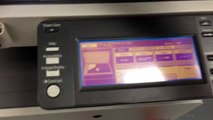 Konica Minolta Bizhub C352 Color Copier Testing