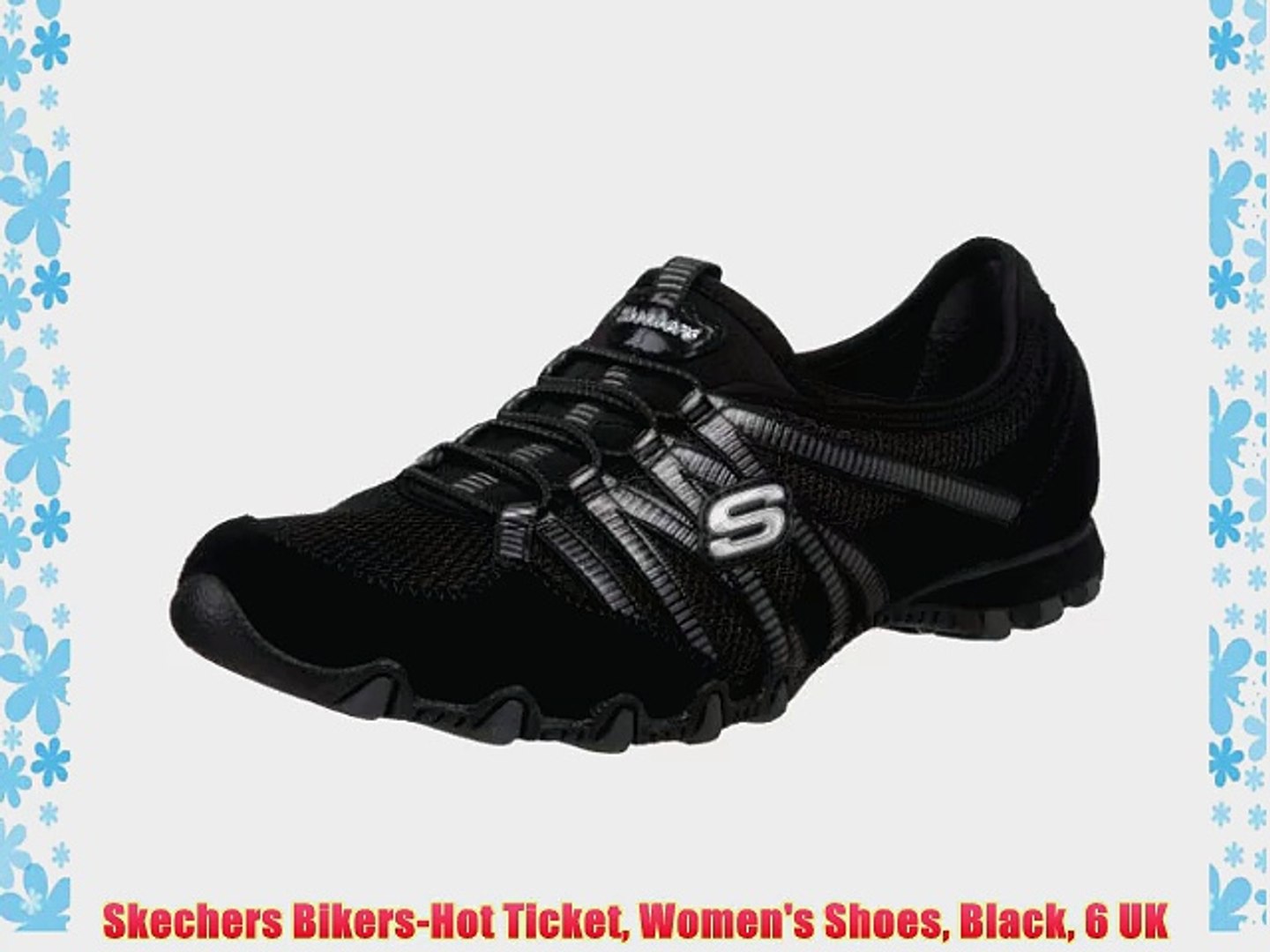 skechers bikers black