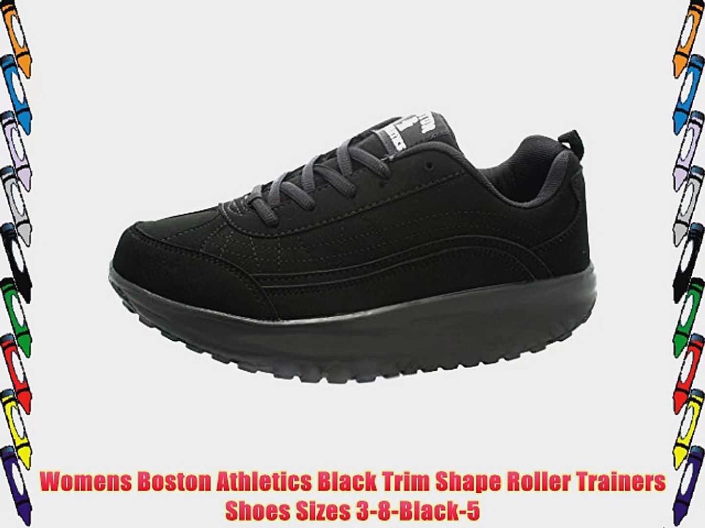black nike velcro trainers size 3