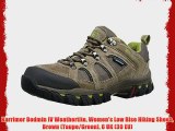 Karrimor Bodmin IV Weathertite Women's Low Rise Hiking Shoes Brown (Taupe/Green) 6 UK (39 EU)