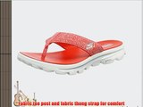 Skechers Gowalk Move Solstice Women Athletic Sandals Red (Rdw) 7 UK (40 EU)