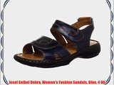 Josef Seibel Debra Women's Fashion Sandals Blue 4 UK