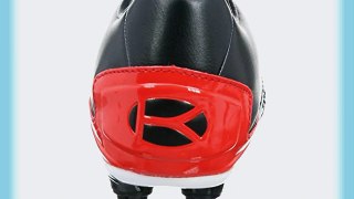 Kooga Unisex-Adult KP 4000 MCHT 8 Stud Rugby Boots 31411 Black/Red/White 11 UK 46 EU Regular