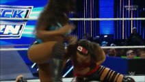 (02.07.2015) Naomi vs. Brie Bella (w/ Alicia Fox)