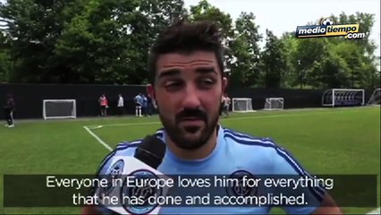 David Villa dio la bienvenida a Pirlo al NYCFC