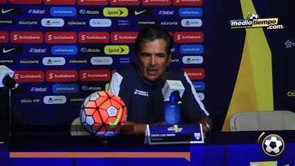 Ante EU no saldré por el empate: Jorge Luis Pinto