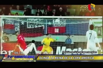 Olinda Castañeda fue elegida ‘reina’ de la Copa América 2015