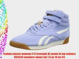 reebok classic womens F/S freestyle HI suede hi top trainers V55549 sneakers shoes (uk 7.5