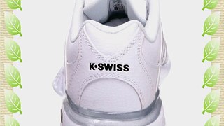 Kswiss Women's Approach 2 Omni white/black/silver Tennis Shoe 92637-172-M 5.5 UK