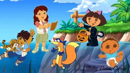 Dora the Explorer Children Songs Kids Nursery Rhymes | Daddy Finger Family