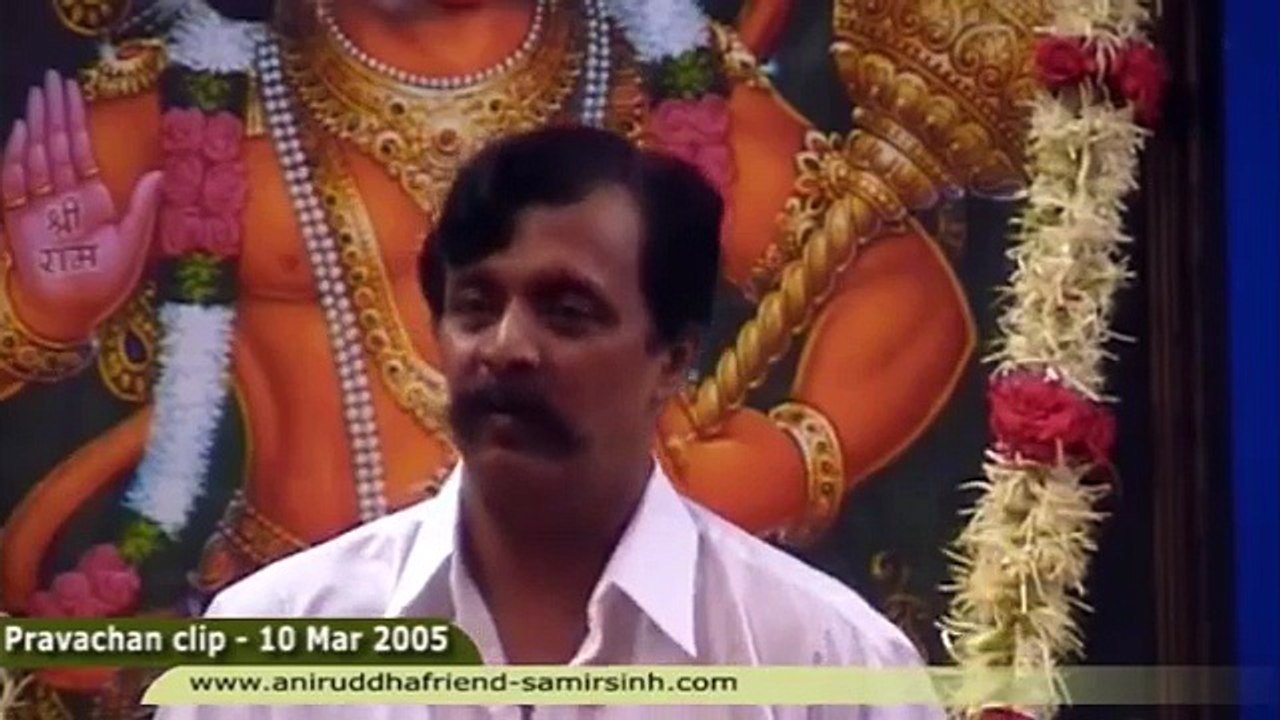 Aniruddha Bapu Marathi Discourse 10 March 2005 - भक्तप्रेमाने कृष्ण मुकुटावर मोरपीस धारण करतो