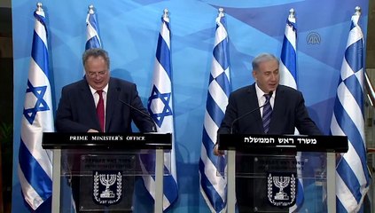Benjamin Netanyahu - Nikos Kotzias