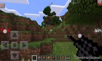 Minecraft PE 0.11.1 สอนลง MOD Gun/ปืน