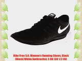 Nike Free 5.0 Women's Running Shoes Black (Black/White/Anthracite) 5 UK (38 1/2 EU)