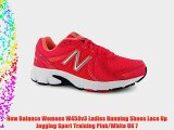 New Balance Womens W450v3 Ladies Running Shoes Lace Up Jogging Sport Training Pink/White UK
