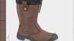 Amblers Steel FS219 Safety Pull On / Womens Boots / Riggers Safety (5 UK) (BROWN)