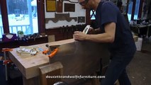 Custom Coffee Table Building Process by Doucette and Wolfe Fine Handmade Furniture