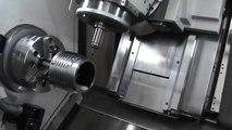 Okuma Multus B300W Turn Mill 7 axis CNC milling threads