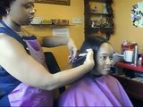 Black Hair Salons in Houston l Drastic hair cut l Short hair cuts