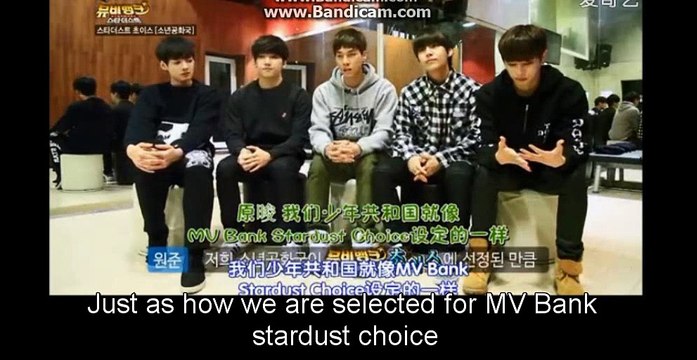 [ENG] kbs Stardust 150409 boys republic cut