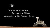 The Two Moons of Mars Pass in the Martian Night | NASA JPL Space Science HD