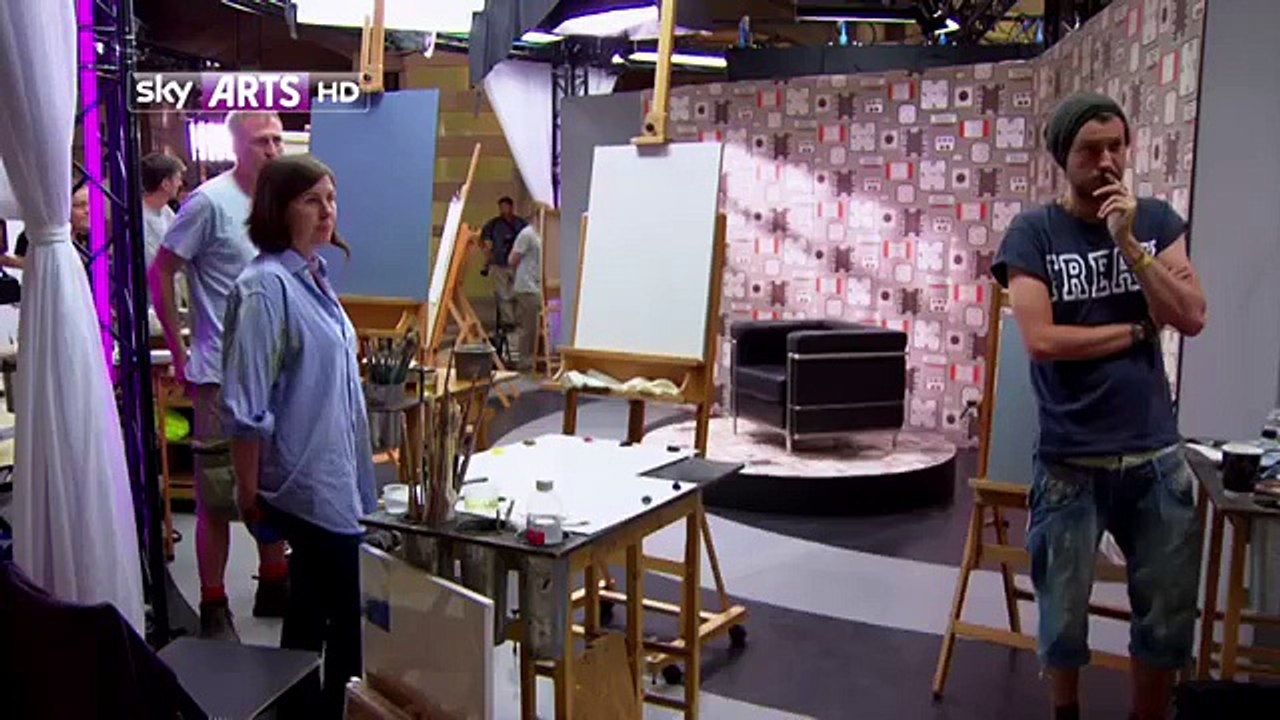 John Hannah - Portrait Artist of the Year competition