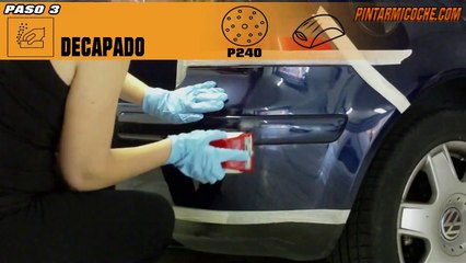 CÓMO REPARAR UN ARAÑAZO EN EL PARAGOLPES DE MI COCHE YO MISMA