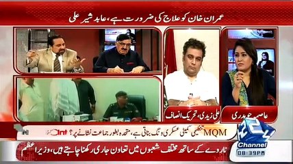 MIAN ATEEQ ON CHANNEL 24 IN  NEWS POINT 06-JULY-2015