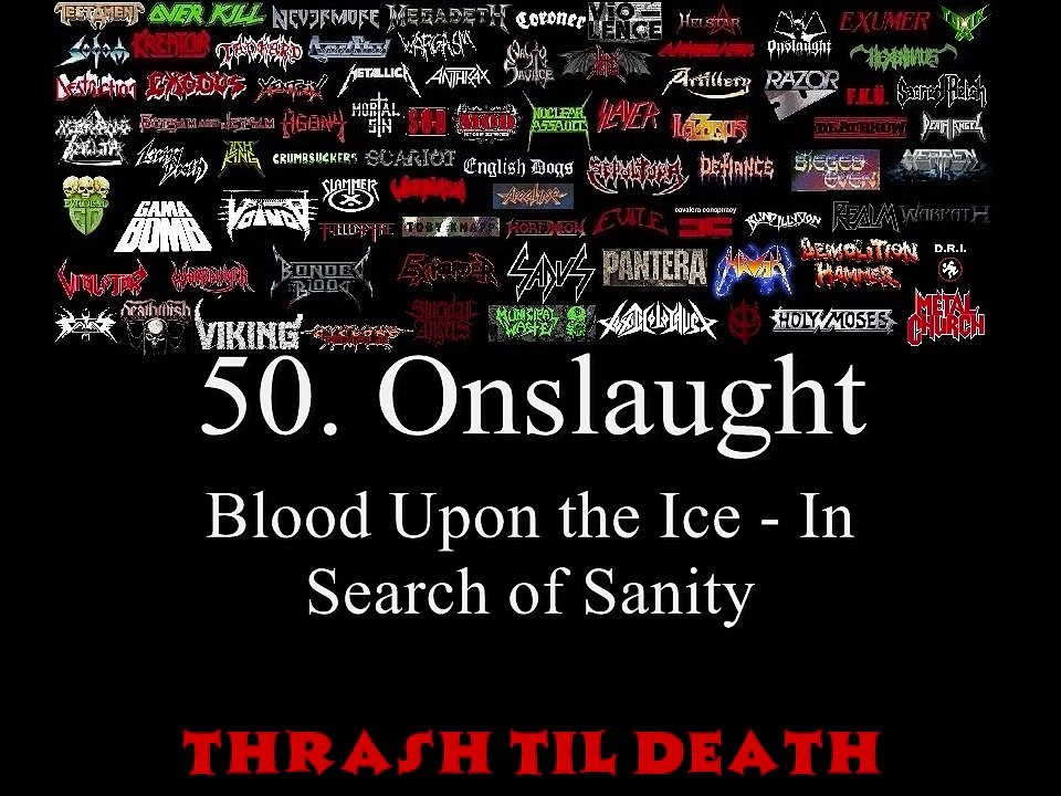 Top 50 Thrash Metal Bands