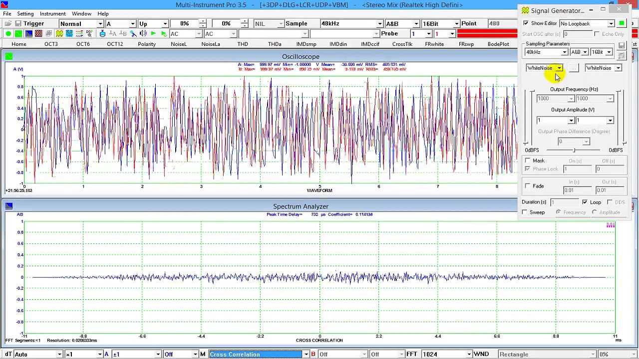 How to Measure a Time Delay Using Cross Correlation?