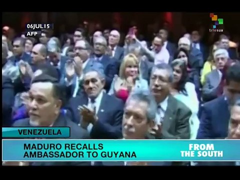 Venezuela Recalls Its Ambassador in Guyana