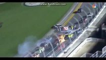 Austin Dillon Huge Crash On Final Lap Nascar 2015 Daytona (RAW VIDEO)