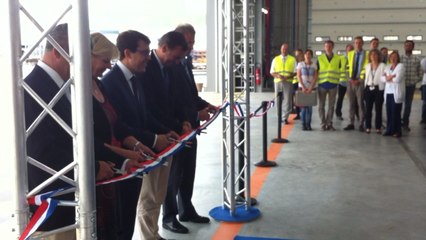 Inauguration de l'usine Anemos STX