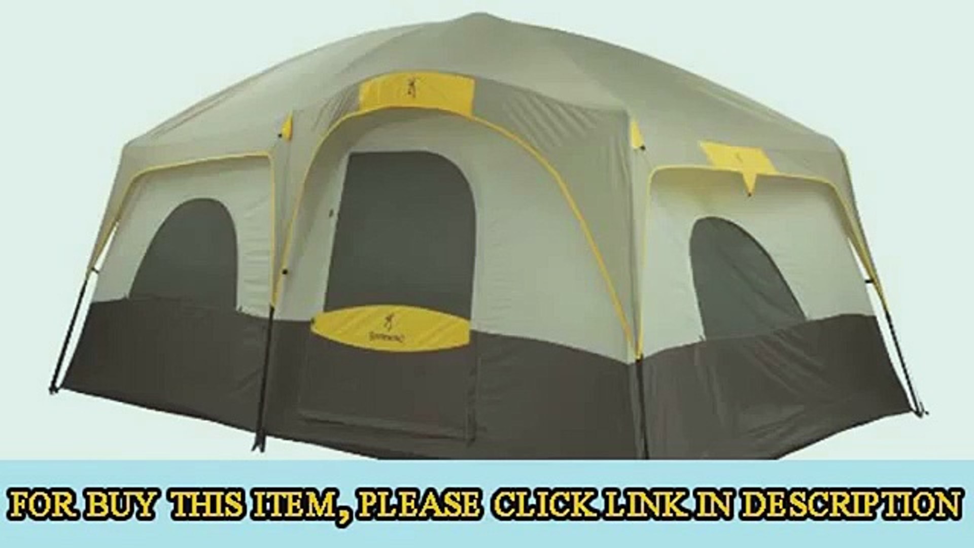 Browning Camping Big Horn Family Hunting Tent Video Dailymotion